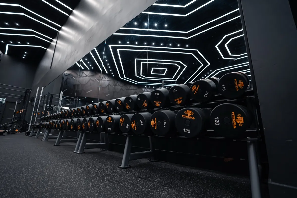 Fittopia Fitness Center gym floor with Arsenal Strength machines
